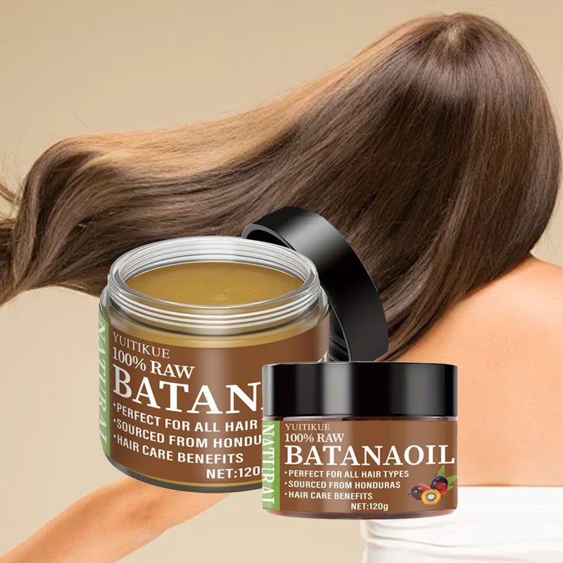 100% Raw Batana Oil, From Honduras, Suitable For All Hair Types, With Hair Care Benefits