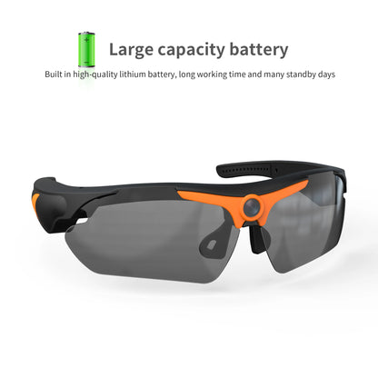 4K HD Smart Glasses Camera Mini Eyewear Camcorder for Outdoor Cycling Driving Video Recordings