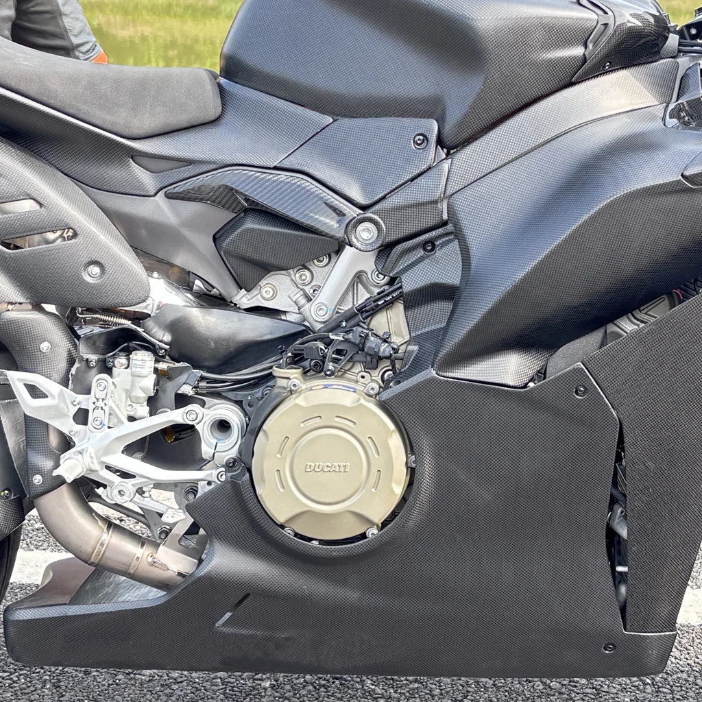 For DUCATI PANIGALE V4 V4S 2025 Carbon Fiber Motorcycle Fairing Kits Front Rear Mudguard Side Panel Tail Hump Exhaust Cover