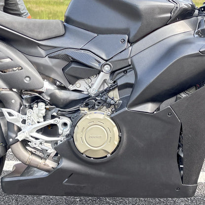 For DUCATI PANIGALE V4 V4S 2025 Carbon Fiber Motorcycle Fairing Kits Front Rear Mudguard Side Panel Tail Hump Exhaust Cover