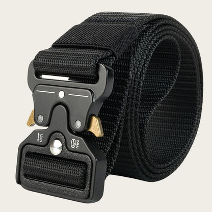 1 piece tactical belt for men; outdoor sports and leisure quick release buckle belt; hot sale