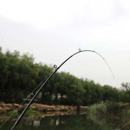 FISHINGFANS ORCA ULTRALIGHT UL SOLID TIP TAPERED HANDLE TROUT LAKE RIVER SPINNING CASTING FISHING ROD