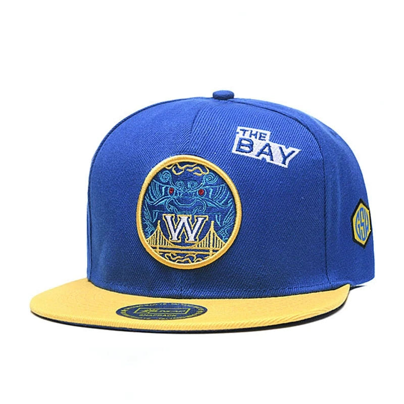 Fashionable Adult Hip-hop Cap Adjustable Flat-brimmed Cap  Basketball Baseball Cap Outdoor Adult Casual Sports Sun Hat