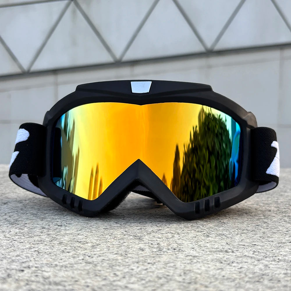 100 Motorcycle Goggles For Men Motocross Sunglasses Safety Protective MX ATV Ski Helmet Goggles vintage Driving Glasses