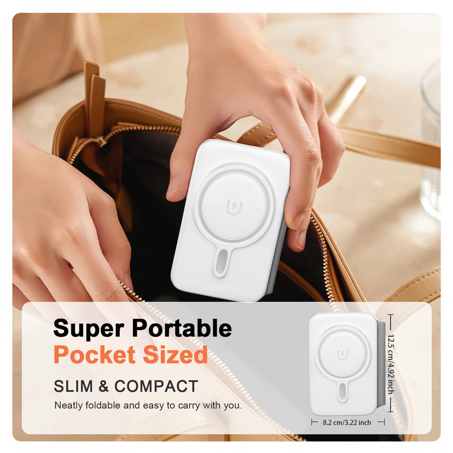 15W Wireless Chargers Magnetic 3 in 1 Foldable Stand Pad Dock Fast Charg Travel iPhone17 16 15 14 13 Pro Max Apple Watch Airpod