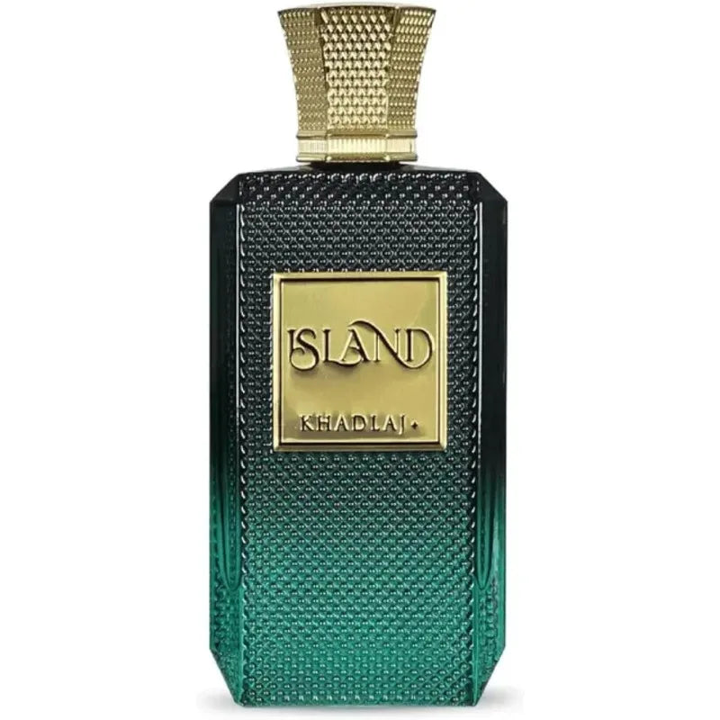 Khadlaj Island Eau de Parfum Spray for Unisex 3.4 Ounce Lasting Amber Vanilla Fragrance Perfume 100 ML Luxury Pheromones Cologne