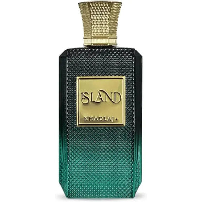 Khadlaj Island Eau de Parfum Spray for Unisex 3.4 Ounce Lasting Amber Vanilla Fragrance Perfume 100 ML Luxury Pheromones Cologne