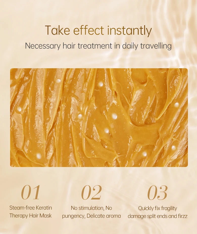 PURC Argan Oil Hair Mask Repair Damaged Frizz Masks Nourishing Smoothing Magic Hair Treatment Conditioner Hair Care