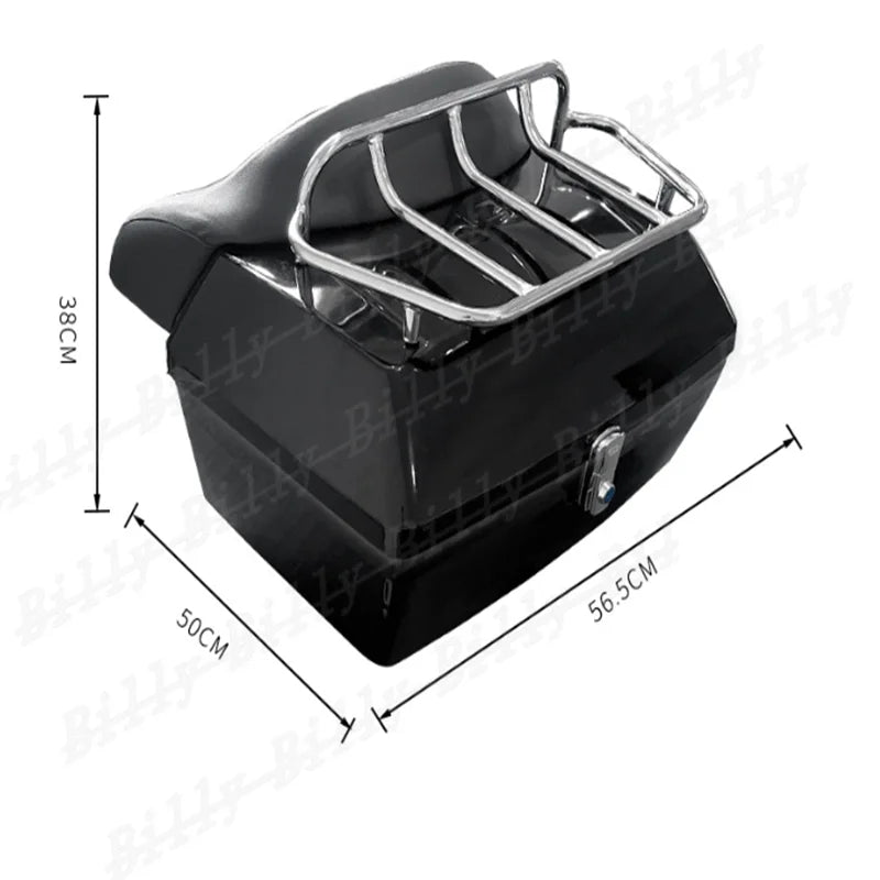 Universal Trunk Tail Box Luggage Backrest For Suzuki Boulevard C50 Volusia 800 C90 M109R C109 Marauder 800 M50 Intruder LC1500