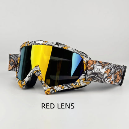 New colors Motocross Goggles Glasses Riding Skiing Sport Eye Ware MX Off Road Helmets Gafas Motorcycle Goggle for ATV DH MTB