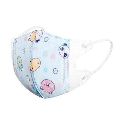 Children's face masks 3D Disposable Male and Female kids Baby 0-3,3-10 Years Old Child Mask Independent Packaging mascarillas