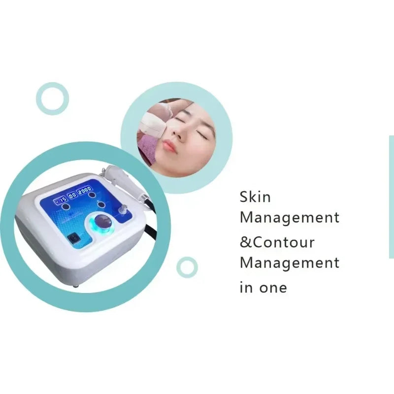 Newest best-selling 4 in 1 micro-current hot and cold facial skin beauty salon spa machine face lifting anti-aging beauty