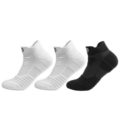 3/6 Pairs Sports Socks For Man High Quality Comfortable Breathable Basketball Short Socks Casual Fashion Low-cut Ankle Socks