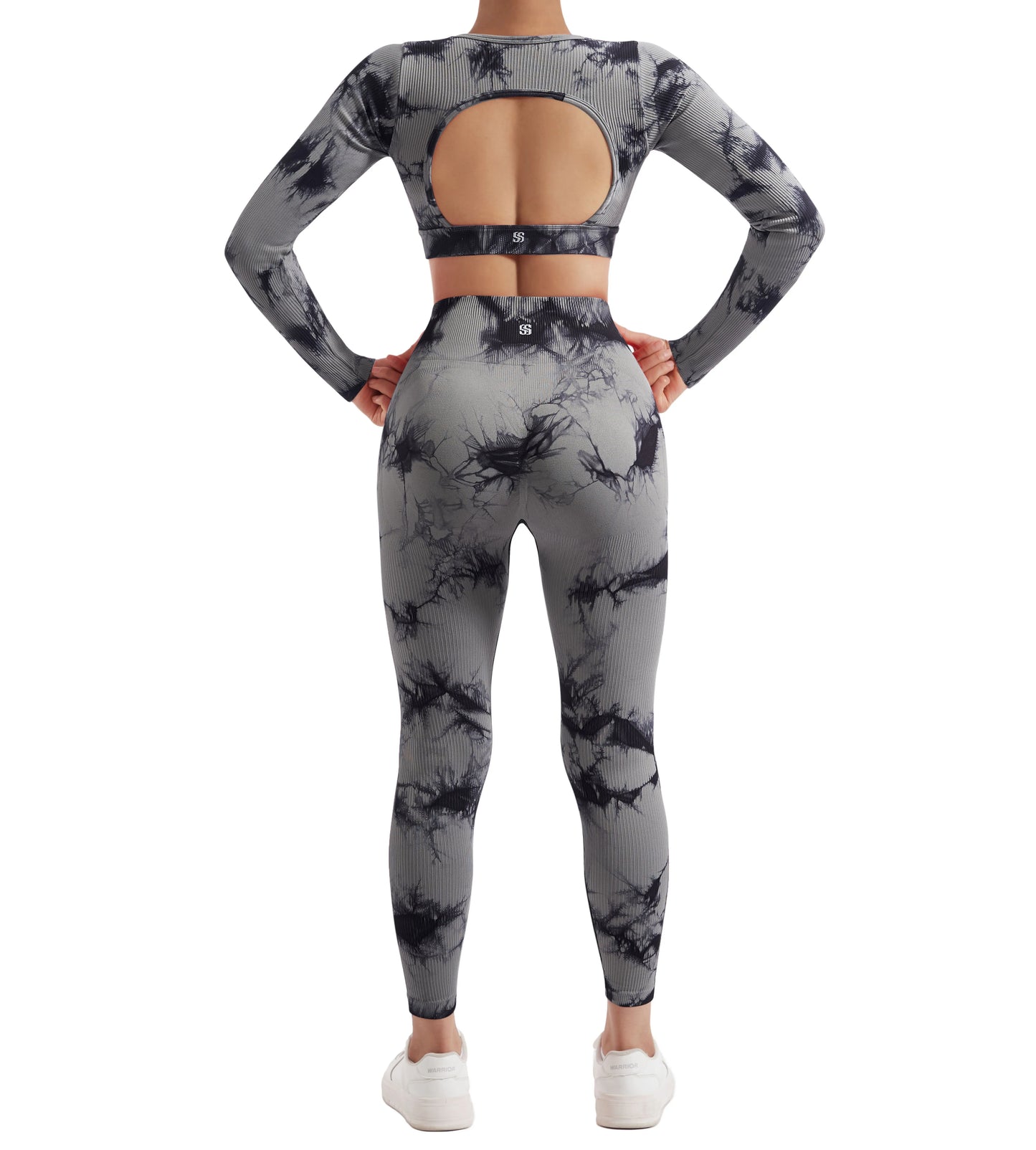 2PCS Yoga Suit Women Sports Set Quick-Drying Gym Set Tracksuit Running Workout Long Sleeve Sports Shirt Yoga Set Yoga Clothing