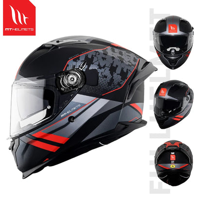 New MT Braker SV Motorcycle Helmet ECE DOT Certification Full face Double lens Racing off-road Helmet Capacetes Cascos Para Moto
