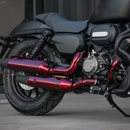 High Glossy Black Silver Red Forged Carbon Fiber Car Sticker on the Hood Adhesive Vinyl for Car Stickers Motorcycle Decal