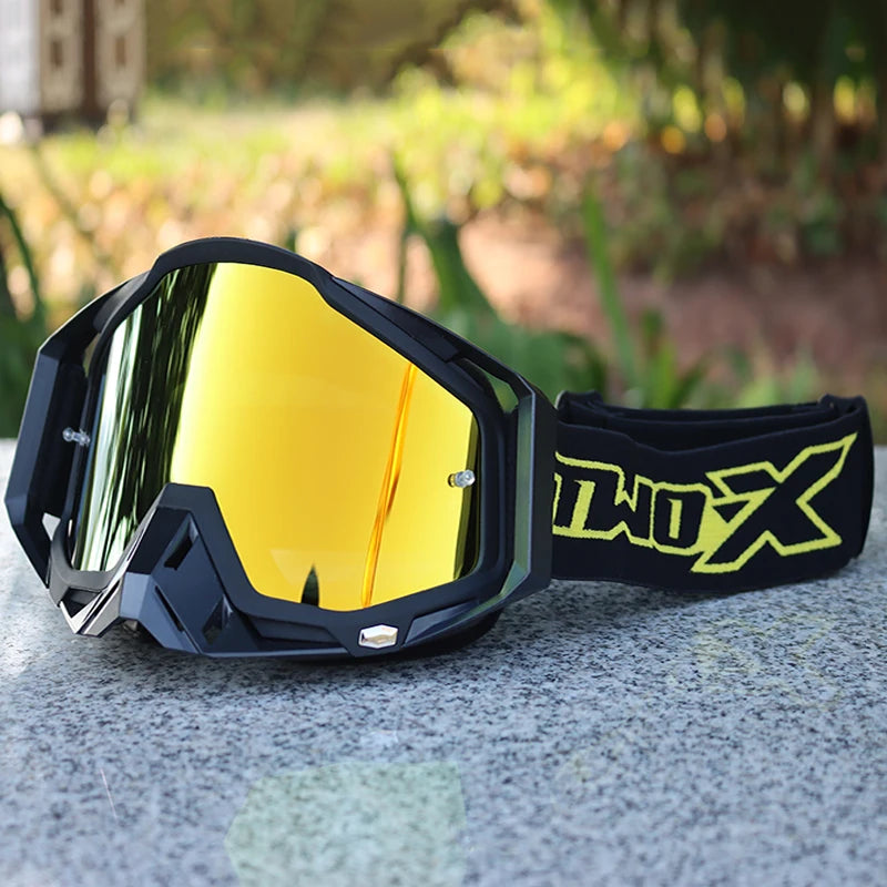 Motorcycle Glasses Dirt Bike MX Goggles Anti-Fog HD Lens Motocross Enduro Sunglasses Windproof Ski Goggles Factory Wholesale
