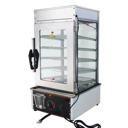 Counter Curve Glass Pizza Chicken Pie Commercial Food Warmer Electric Display Showcase Bakery Snack Food Chicken