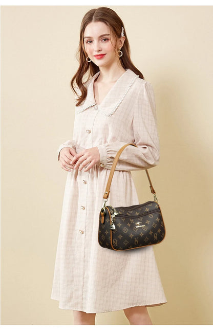 Brand Pu Leather Women Shoulder Crossbody Bags for Women 2025 Luxury Handbags Women Bags Designer Handbags High Quality Sac