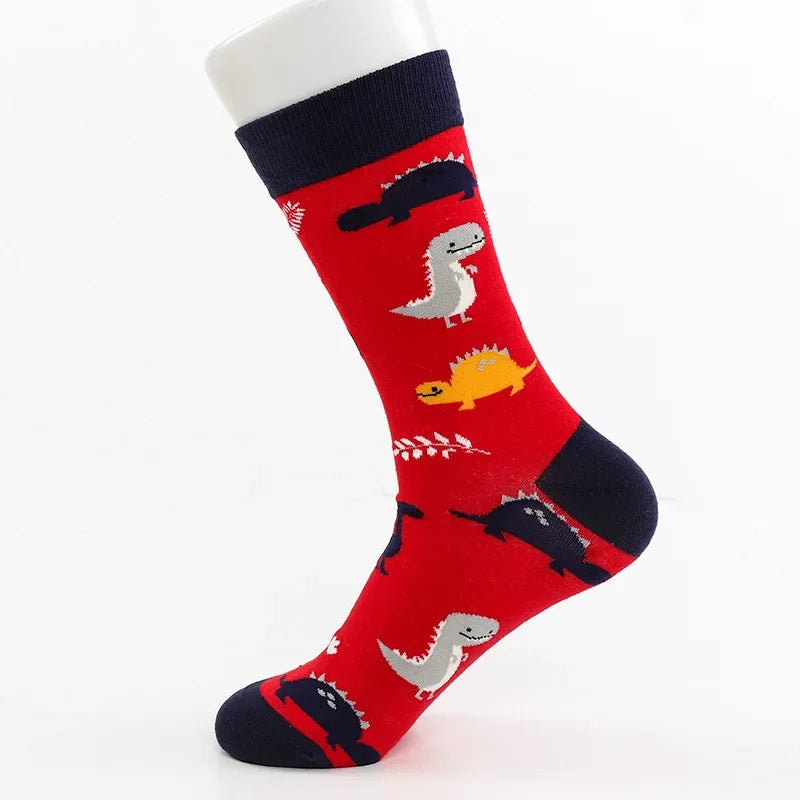2024 Autumn and winter new socks female French plant series in high tide women's socks  designer socks