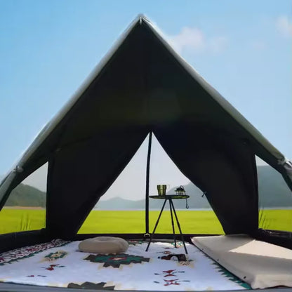 Automatic Pop Up Beach Tent Ultralight Portable Outdoor Camping Sun Shelter Instant Open Shelter Family Size Triangle Tent