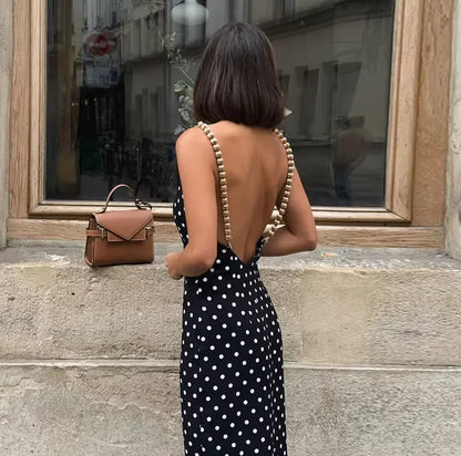 Elegant Black Maxi Dress Sleeveless Slim Fit With Gold Chain Detail Dresses Evening Party Formal Events Chic Floor-length Gown