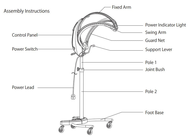 Professional Salon Hair Dryer New Design Hair Care Haircut Haircut Treatment Equipment Adjustable Temperature