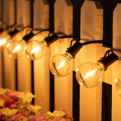 Shatterproof G40 String Light 220V 110V Led Outdoor Lights Garland E12 Waterproof Connectable Festoon Decoration Camping Light
