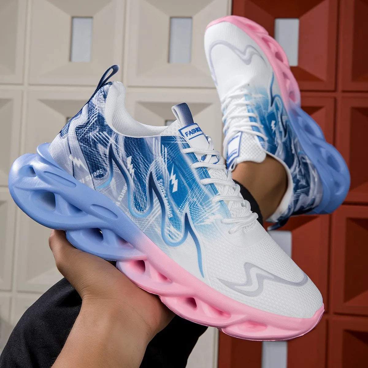 Sneakers Women's Shoes Men Women Running Sports Shoe Lightweight Breathable Comfortable Flat Soft Tennis Shoe Man Sneakers Woman