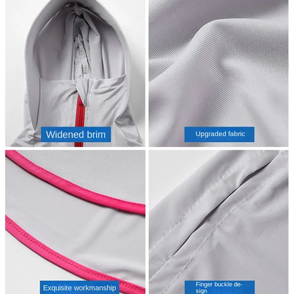 Summer Female Sun Protection Clothing UV Protection Long Sleeve Ladies Cloak Quick Dry Clothing Thin Jackets