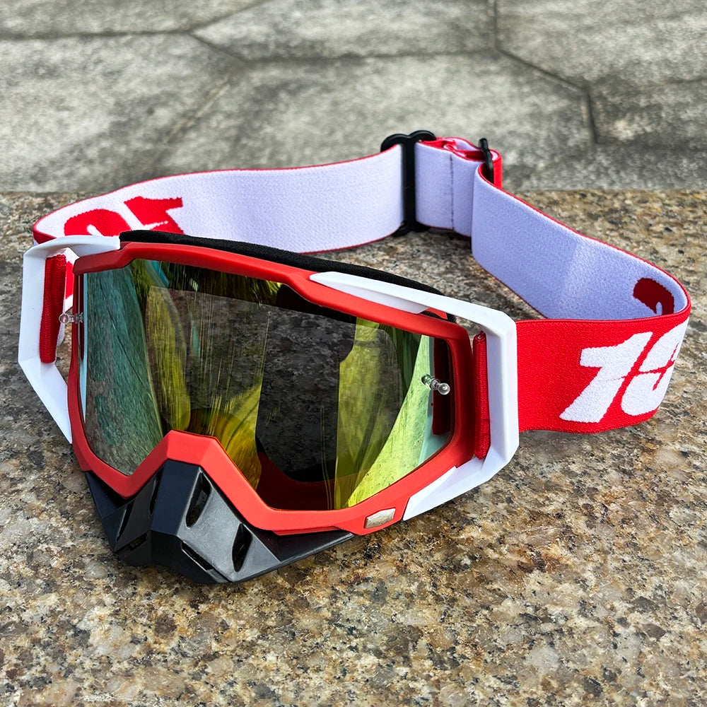 Hot Motorcycle Glasses Men Motocross Goggles Helmet MX Moto Dirt Bike ATV Ski Outdoor Sports Glass Scooter Goggles Mask Cycling