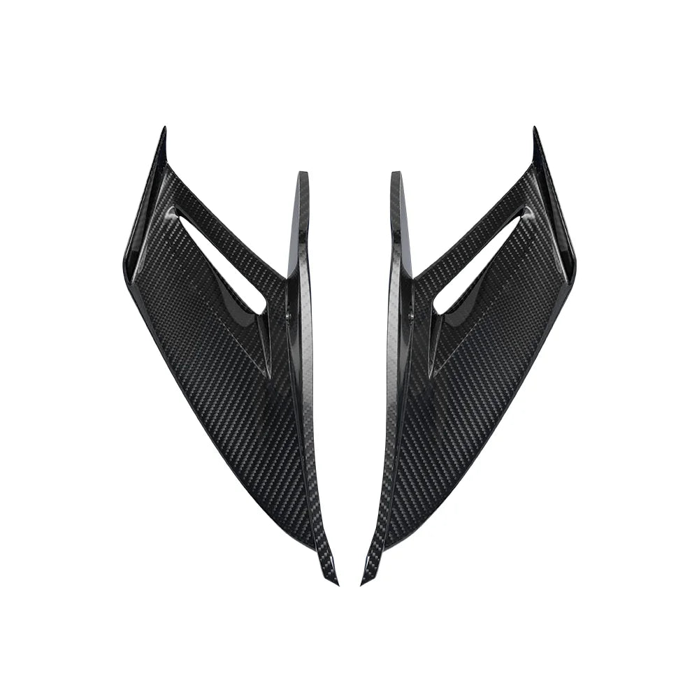 For BMW S1000RR S1000 RR Carbon fiber Motorcycle Accessories Fairing Side Spoiler MotoGP Same Fixed Wing Wind Blade 2015-2018