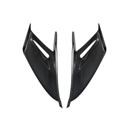 For BMW S1000RR S1000 RR Carbon fiber Motorcycle Accessories Fairing Side Spoiler MotoGP Same Fixed Wing Wind Blade 2015-2018