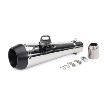 51MM Motorcycle Exhaust Pipe Escape GP Moto Pot Muffler Slip on For Scooter Motocross Dirt Bike Moto 300cc 600cc 1000cc
