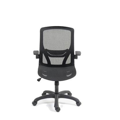 Ergonomic Executive Computer Chair High-Back Home Office Chair with Breathable Nylon Mesh Lift Chair Swivel Chair
