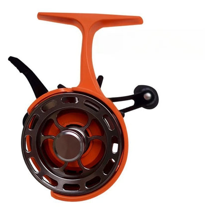 New Gear Ratio 3.2:1 Ice Fishing Reel Large Diameter Spool Built-in Free Spool Metal Spool Smooth Lure Fishing Equipment