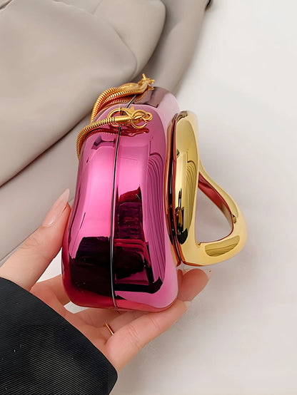Fashion Elegant Acrylic Box Shaped Crossbody Bags Women Evening Bags party cute handbag Wedding Mini Wallet Banquet clutch bag