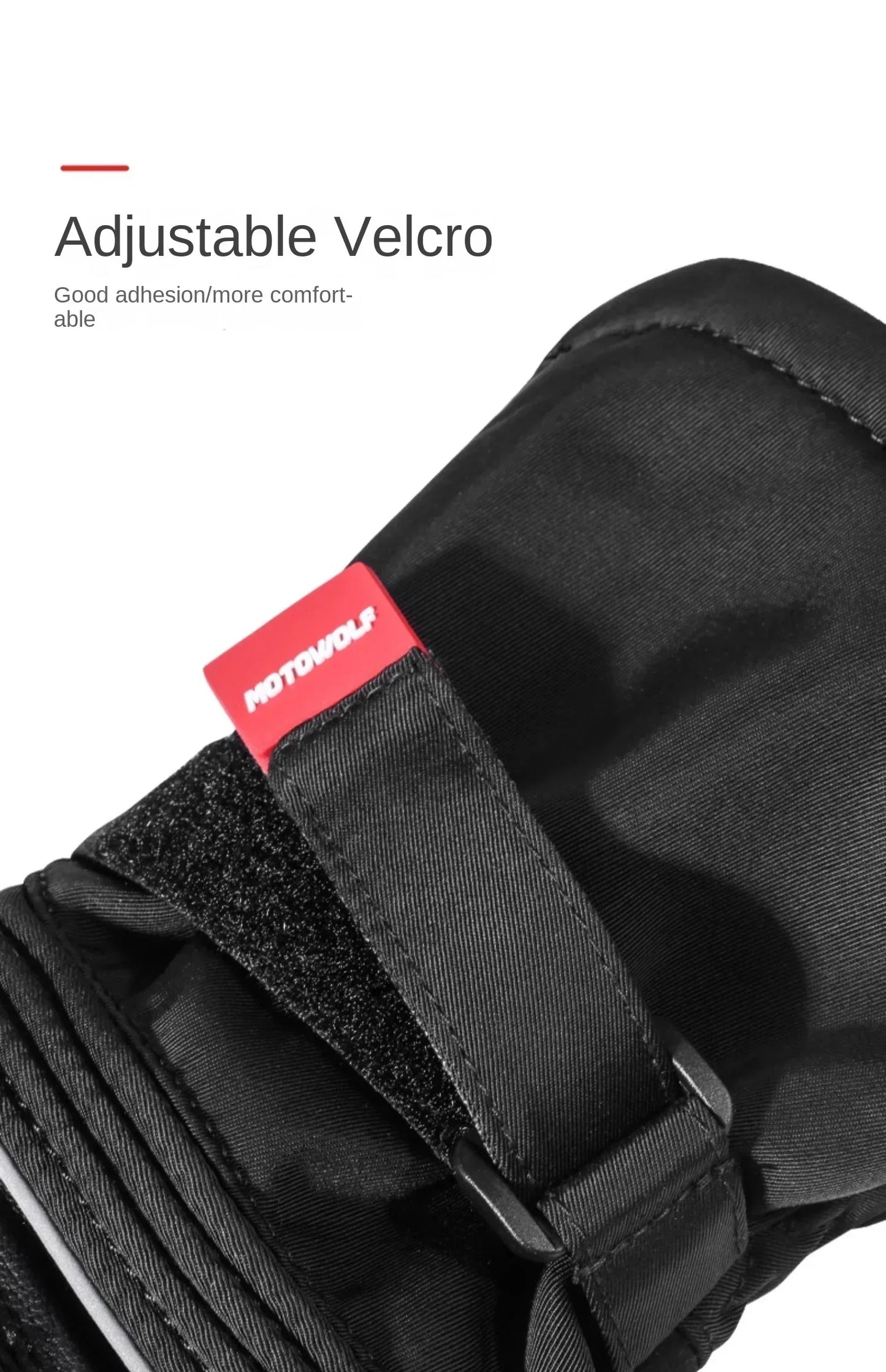 Motowolf Winter Motorcycle Riding Gloves Waterproof Leather Warm Riding Protection Gear for Motorcyclists gp Sports Accessories