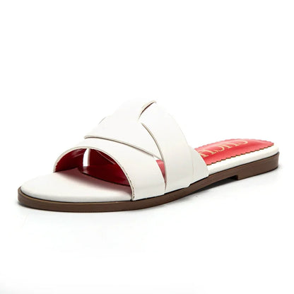 Fashionable Classic Design Women's New Slippers Outdoor Flat Bottom Beach Tourism Summer Women's Slippers