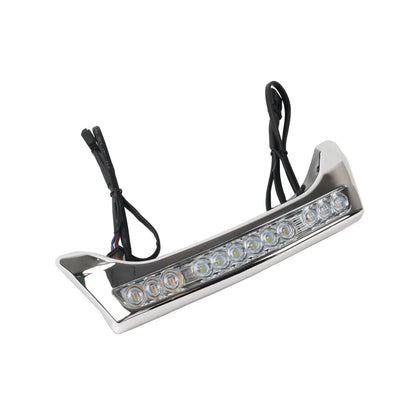 New Motorcycle GOAT-E LED Fairing Light Chrome Amber/White For Harley CVO Electra Street Glide Ultra FLHXU FLHX FLHXSE 2024 2025