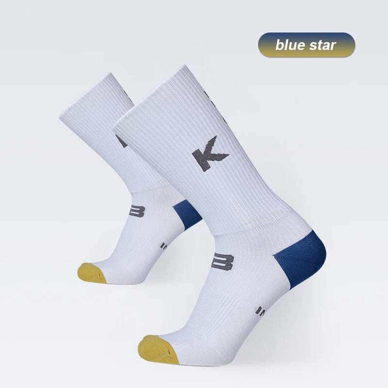 INBIKE Professional MTB Cycling Socks for Men Compression Bicycle Riding Socks Bike Stockings Man Soccer Sports Running Socks