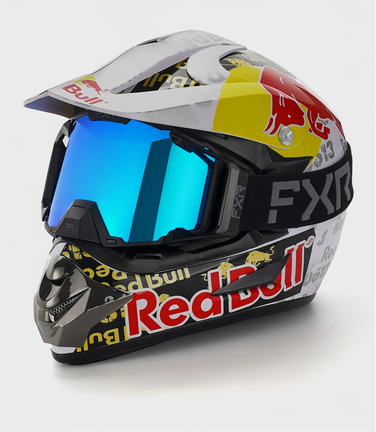 FXR Motorcycle Glasses Double Layer Anti Fog Lens Motocross Goggles Dirt Bike ATV Ski Goggles Moto Outdoor Cycling Sunglasses