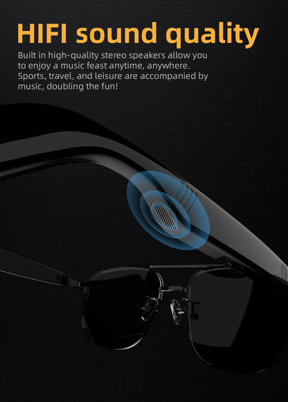 SG11 PRO Sunglasses Smart Wireless Bluetooth Glasses for Fashion Anti-Blue Light Glasses with Music Playback And Phone Answering