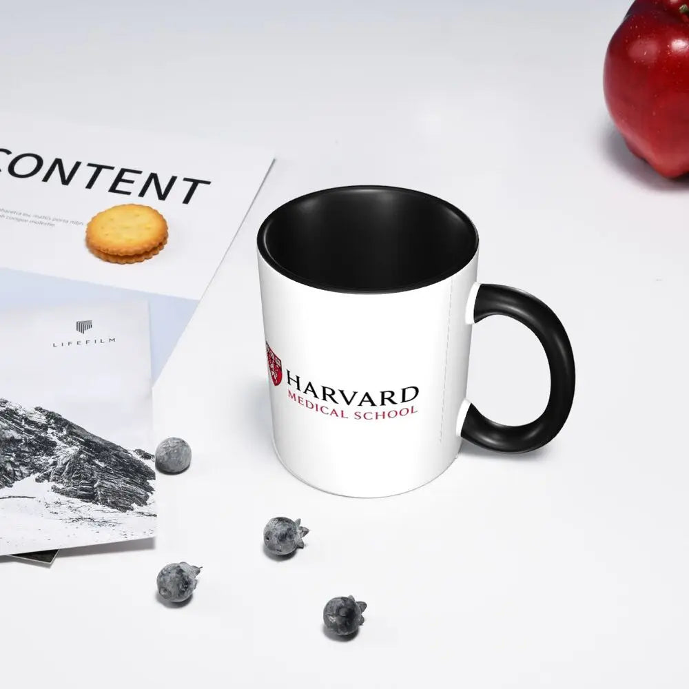 Harvard Medical School Mug Funny Ceramic Coffee Cups Tea Mugs Milk Cup Drinkware Gift for Friends