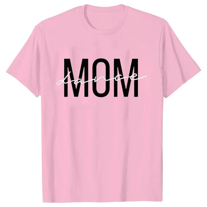 Fashion Women Dance Mom T Shirt Ballet Mom Funny Casual O-neck Short Sleeves T-shirt Music Life Summer Kawaii Female Tee Shirt