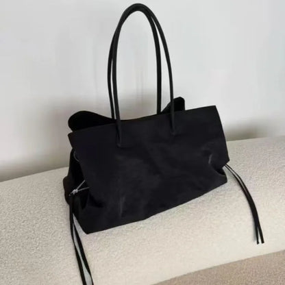 Nylon Women's Commuter Tote Bag Minimalist Large-capacity Tote Bag Ladies Multi-layer Waterproof Computer Shoulder Nylon Handbag
