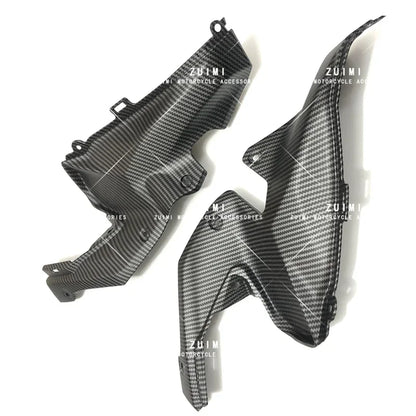 Suitable for carbon fiber Kawasaki Z900 2020-2023 motorcycle key switch cover link plate inner lining plate fairing housing