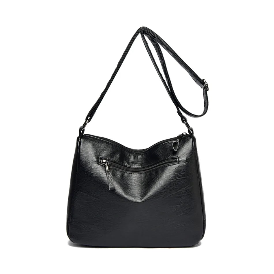 High Quality Pu Leather Messenger Crossbody Bags for Women Luxury Designer Hand Bags Purses Ladies Shoulder Bags Sac A Mian 2025