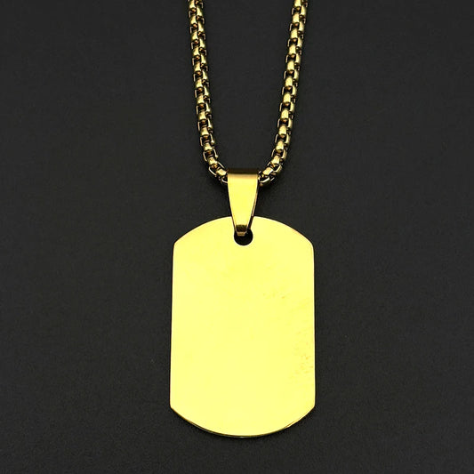 Christian The Lord's Prayer Cross Bible Spainsh Verse Dog Tag Necklace for Women Men Stainless Steel Jesus Chain Jewelry Gift