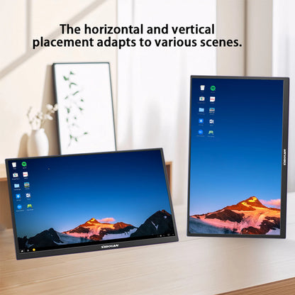SIBOLAN 24.5 inch Portable Monitor 165Hz 2.5K 100sRGB UHD Large Gaming Screen HDMI USB C VESA Port for Laptop Mini PC Desktop